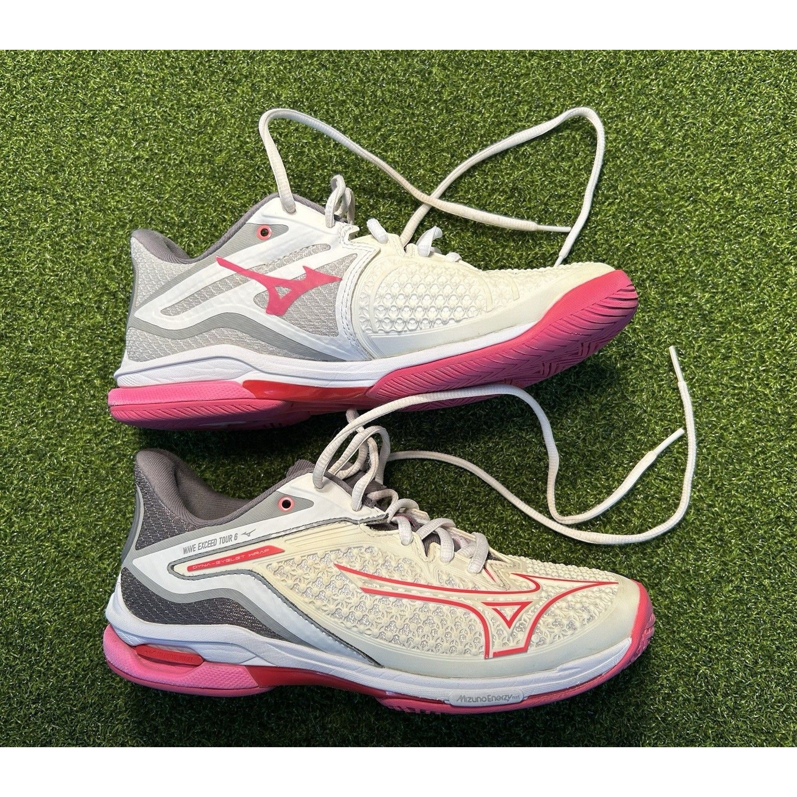 Mizuno Wave Exceed Tour 6 Womens White Tennis Pickleball Shoes 61ga247158 Size 7